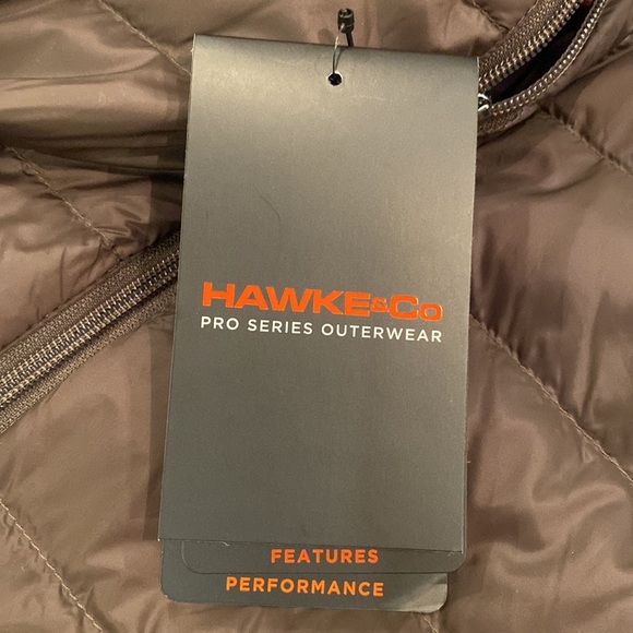 XL Hawke & Co Down Fill Sport Packable Jacket NWOT - Picture 11 of 13